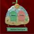 Couples / Our Honeymoon Christmas Ornament Personalized by Russell Rhodes