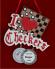 I love Checkers Christmas Ornament Personalized by Russell Rhodes