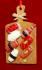 Sashimi Board Christmas Ornament Personalized by Russell Rhodes
