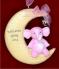 Welcome Sweet Baby Girl Christmas Ornament Personalized by Russell Rhodes