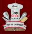 Top Chef Talent Christmas Ornament Personalized by Russell Rhodes