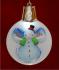 Snowman Snowangel with Light-up Lights Christmas Ornament Personalized by Russell Rhodes