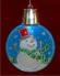 Snowman Joy with Lights Christmas Ornament Personalized by Russell Rhodes