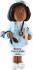 African American Nurse Practitioner Graduation Christmas Ornament Personalized by Russell Rhodes