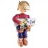 World's Best Dad Blonde Hair Christmas Ornament Personalized by RussellRhodes.com