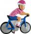 My First Bike Female Christmas Ornament Personalized by Russell Rhodes