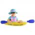 Kayak Female Christmas Ornament Personalized by Russell Rhodes
