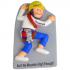 Male Rock Climbing Christmas Ornament Personalized by RussellRhodes.com