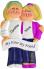 Both Blonde, Sisters Christmas Ornament Personalized by Russell Rhodes