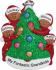 My Fantastic 4 Grandkids African American Decorating Tree Christmas Ornament Personalized by Russell Rhodes