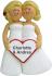 Same Sex Marriage Females Both Blond Christmas Ornament Personalized by RussellRhodes.com