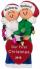 Couple's First Christmas Christmas Ornament Personalized by Russell Rhodes