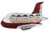 Jet Away Family Vacation for 5 Christmas Ornament Personalized by Russell Rhodes
