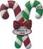 Candy Cane Christmas Ornament Personalized by Russell Rhodes