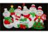 My Xmas Fun Bunch 5 Grandkids Christmas Ornament Personalized by Russell Rhodes