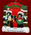 Grandchildren Christmas Ornament Bears and Lights for 2 Personalized FREE by Russell Rhodes