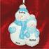Single Parent 1 Child Family Christmas Ornament Personalized by RussellRhodes.com