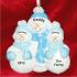 Single Parent 2 Children Family Christmas Ornament Personalized by RussellRhodes.com