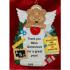 You're an Angel!  Great Teacher Christmas Ornament Personalized by Russell Rhodes
