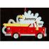 Firetruck on the Way Christmas Ornament Personalized by RussellRhodes.com