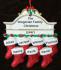 Stockings Hung with Care Family of 7 Christmas Ornament Personalized by RussellRhodes.com