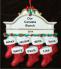 In the Spirit of Friendship 7 Stockings Christmas Ornament Personalized by Russell Rhodes