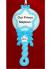 Blue Baby Rattle Christmas Ornament Personalized by RussellRhodes.com