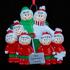 Personalized Winter Fun Family Christmas Ornament for 7 by Russell Rhodes