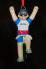 Cyclist Christmas Ornament Biking Male Personalized by Russell Rhodes