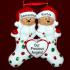 Personalized Twins Christmas Ornament Stocking Cute by Russell Rhodes