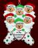 Grandkids Christmas Ornament Beary Cute for 6 Personalized by RussellRhodes.com