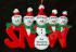 Grandparents Christmas Ornament Snow Much Fun 5 Grandkids Personalized by RussellRhodes.com