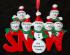 Personalized Family Christmas Ornament Snow Much Fun for 7 by Russell Rhodes