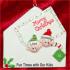 Personalized Family Christmas Ornament Greetings Just the Kids 2 by Russell Rhodes