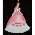 Personalized Young Girl Christmas Ornament Pink Princess by Russell Rhodes