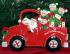 Personalized Grandparents Tabletop Christmas Decoration Fire Engine Grandkids 4 Personalized by Russell Rhodes
